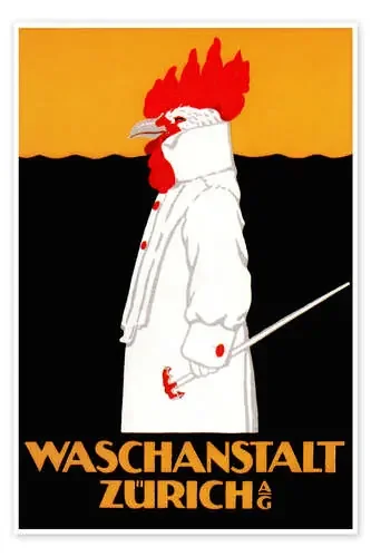 Laundry Zurich de Vintage Advertising Collection