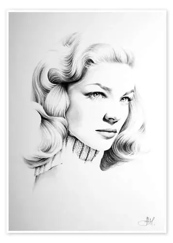 Lauren Bacall de Ileana Hunter