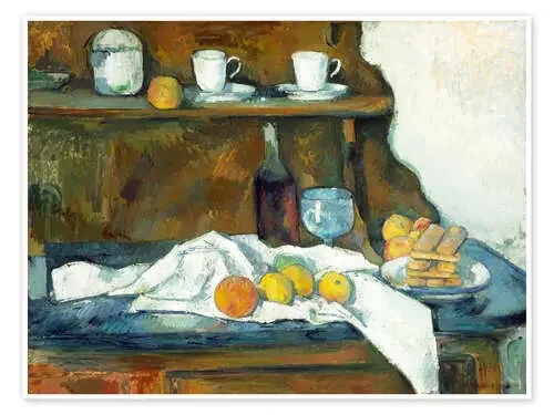 Le buffet de Paul Cézanne Master Collection
