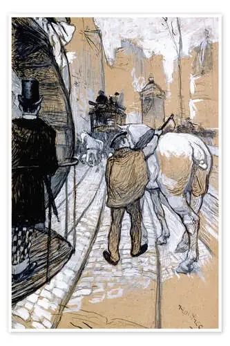 Le côtier de la compagnie des omnibus de Henri de Toulouse-Lautrec akg-images