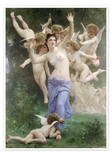 Le Guêpier de William Adolphe Bouguereau Master Collection