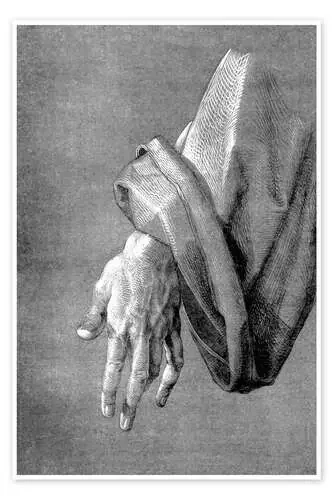 Left hand of an apostle de Albrecht Dürer Master Collection
