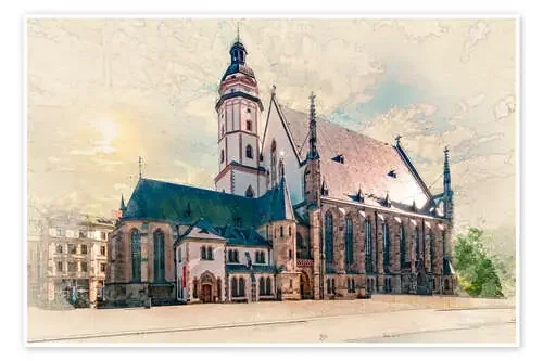 Leipzig Thomaskirche de Peter Roder