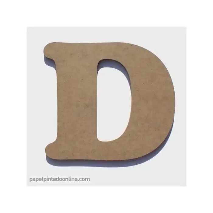 Letra de Madera D