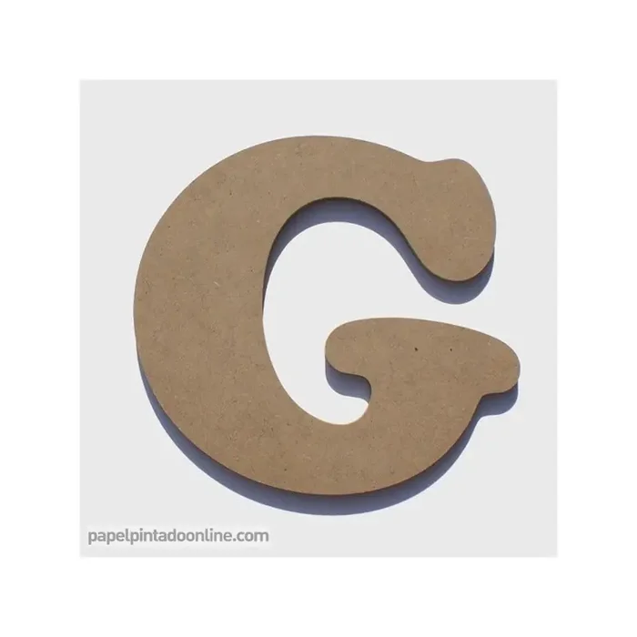Letra de Madera G
