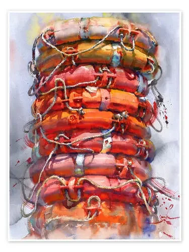 Life buoys de Samira Yanushkova