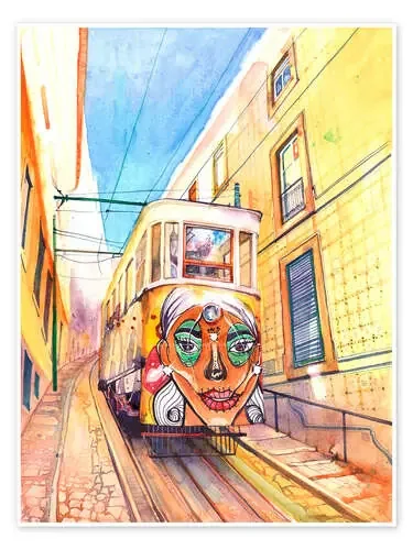 Lisbon Portugal Lavra Funicular de Anastasia Mamoshina
