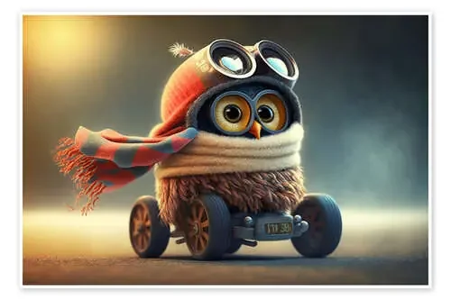 Little Owl on the Way de Michael artefacti