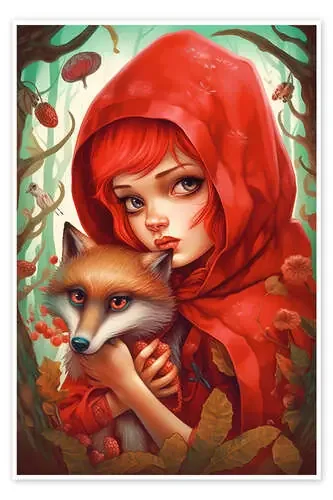 Little Red Riding Hood de Michael artefacti