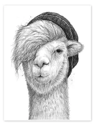 Llama a la moda de Nikita Korenkov