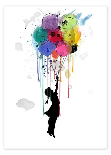 Lluvia de globos de Mark Ashkenazi