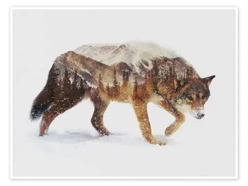 Lobo ártico de Andreas Lie