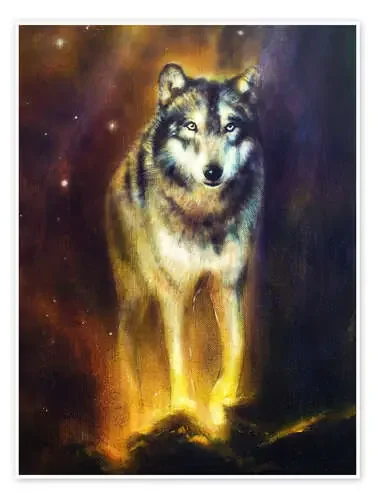 Lobo cósmico de Kidz Collection Editors Choice