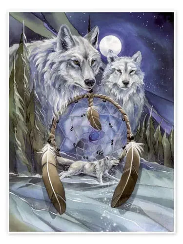 Lobos y atrapa sueños de Jody Bergsma MGL Licensing