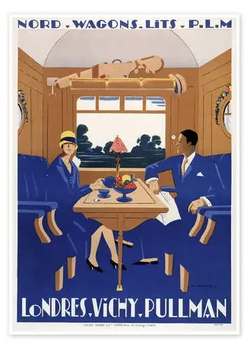 Londres-Vichy Pullman de Jean-Raoul Naurac akg-images