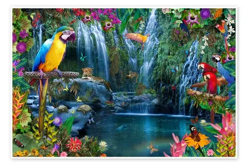 Loros tropicales de Alixandra Mullins MGL Licensing