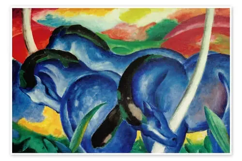 Los caballos azules más grandes de Franz Marc Master Collection