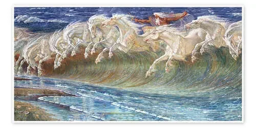 Los caballos de Neptuno de Walter Crane ARTOTHEK