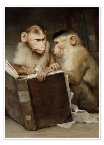 Los estudiantes de Gabriel von Max Master Collection