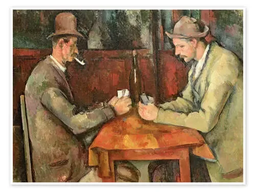Los jugadores de cartas de Paul Cézanne Bridgeman Images