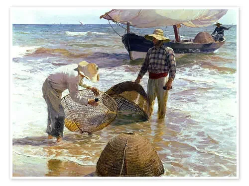 Los pescadores valencianos de Joaquín Sorolla y Bastida akg-images