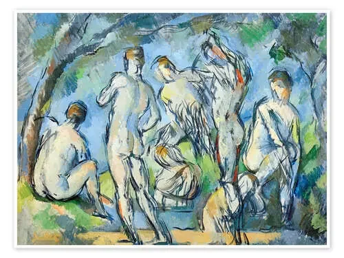 Los siete bañistas de Paul Cézanne akg-images