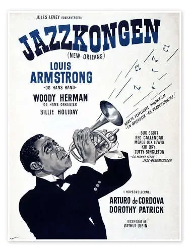 Louis Armstrong New Orleans Everett Collection