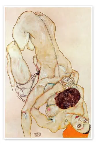 Lovers de Egon Schiele akg-images