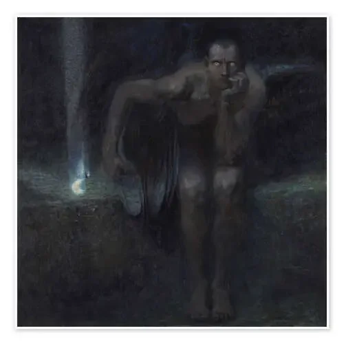 Lucifer de Franz von Stuck Master Collection
