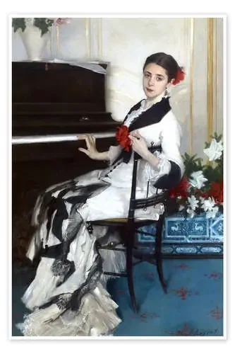 Madame Ramon Subercaseaux de John Singer Sargent Master Collection