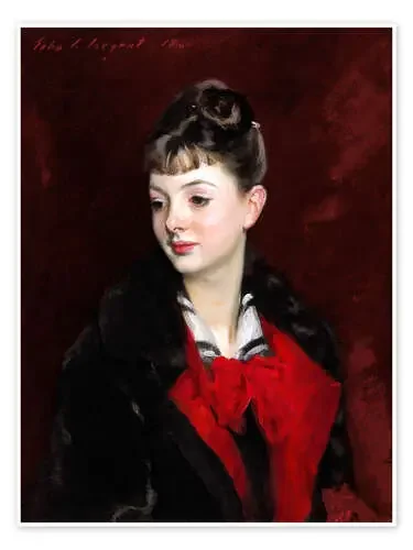 Mademoiselle Suzanne Poirson de John Singer Sargent Master Collection