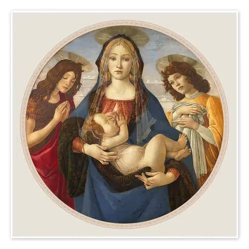 Madona y Jesús de Sandro Botticelli Master Collection