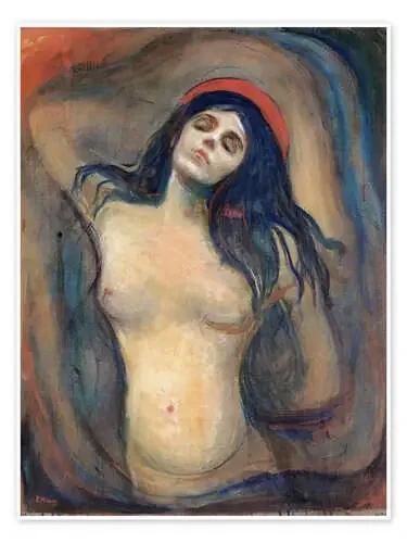 Madonna de Edvard Munch Master Collection