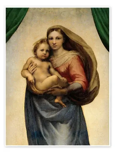 Madonna Sixtina de Raffael Master Collection