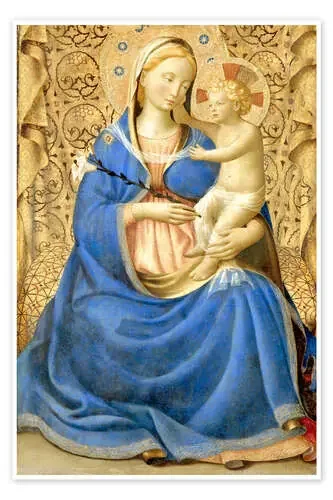 Madonna with Child de Fra Angelico Master Collection