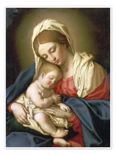 Madonna with Child I de Il Sassoferrato Bridgeman Images