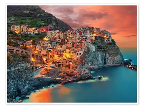 Manarola, Cinque Terre, Liguria, Italy, Europe de pixelliebe