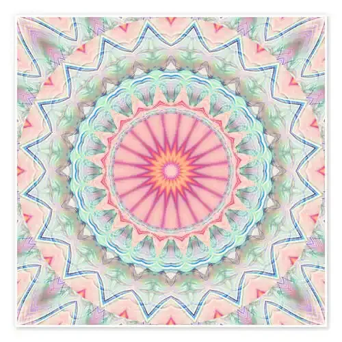 mandala pastel no. 5 de Christine Bässler