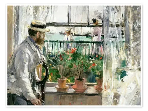 Manet en la isla de Wight de Berthe Morisot Master Collection