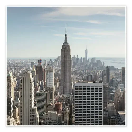 Manhattan skyline with Empire State building, New York city, USA de Matteo Colombo