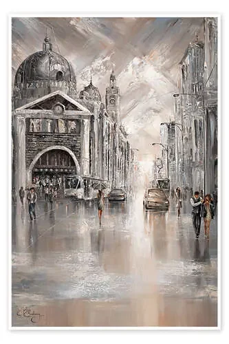 Manténgame caliente, Estación Flinders de Isabella Karolewicz