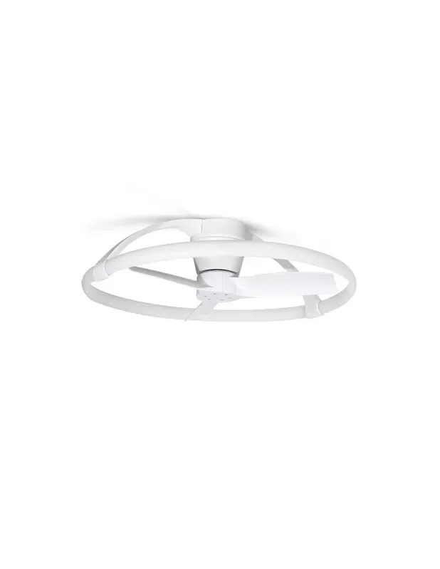 Mantra Nepal Mini Ventilador de Techo Blanco