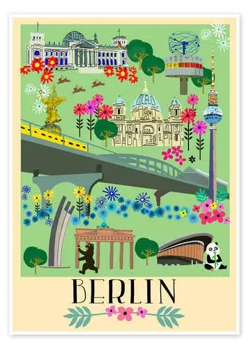 Mapa de berlín de Taika Tori