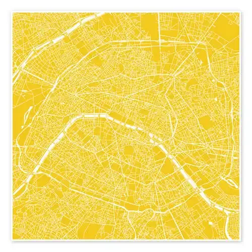 Mapa de la ciudad París I de 44spaces