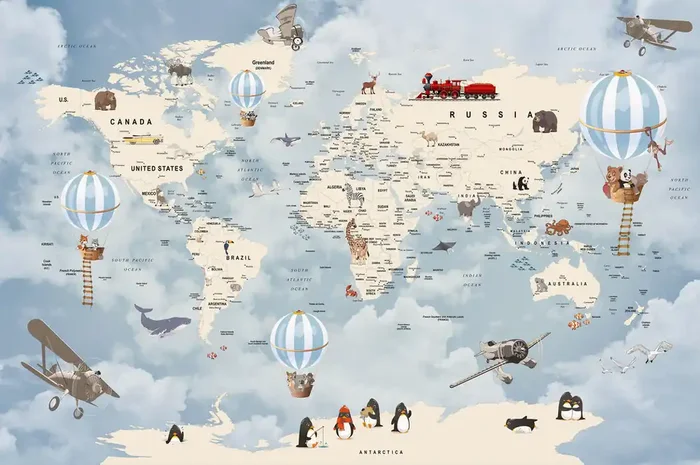 Mapa del hogar de los animales
