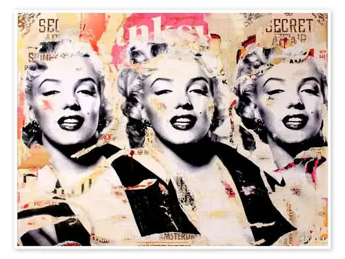 Marilyn Monroe – Your vision is blurry de Michiel Folkers