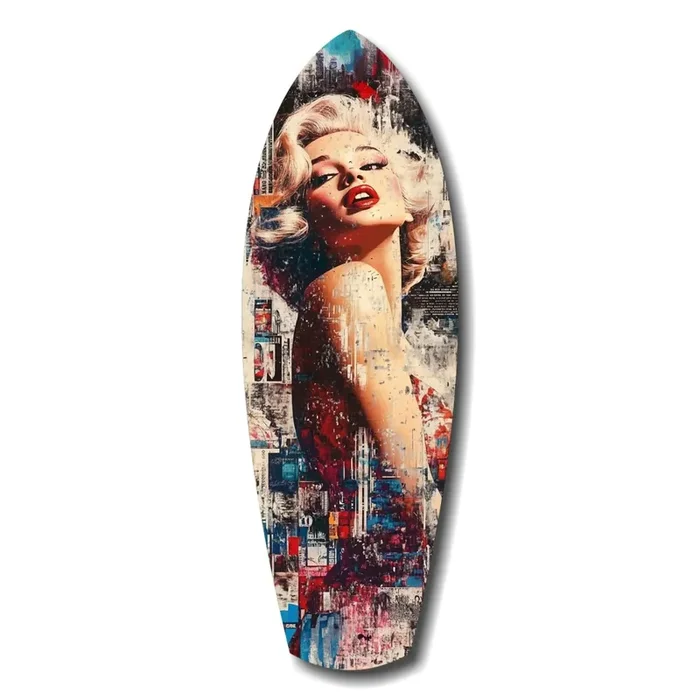 Marilyn Monroe Vintage Dreams Glass Wall Art – 12 » X 35 «