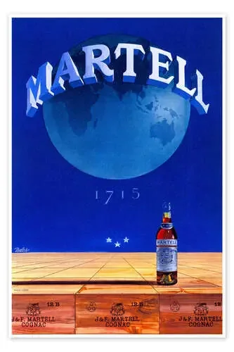Martell Cognac de Vintage Advertising Collection