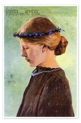 Martha von Hembarg de Heinrich Vogeler Master Collection