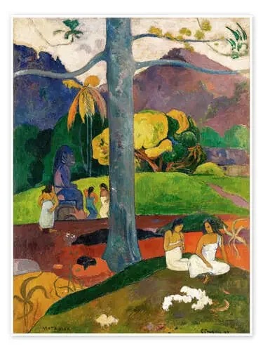 Mata Mua de Paul Gauguin Master Collection